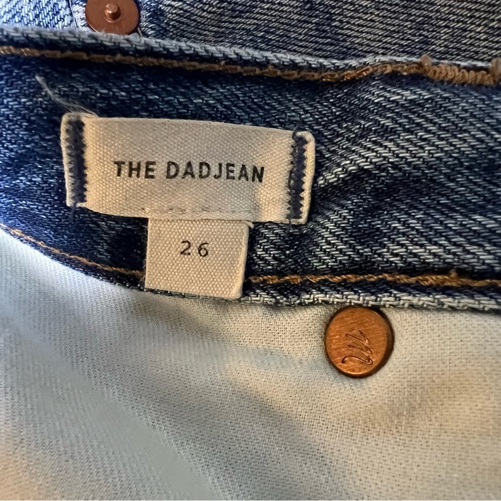 MADEWELL Denim The DadJean Duane Wash Ripped Edition Jeans Loose Fit Size 26 - Picture 9 of 12